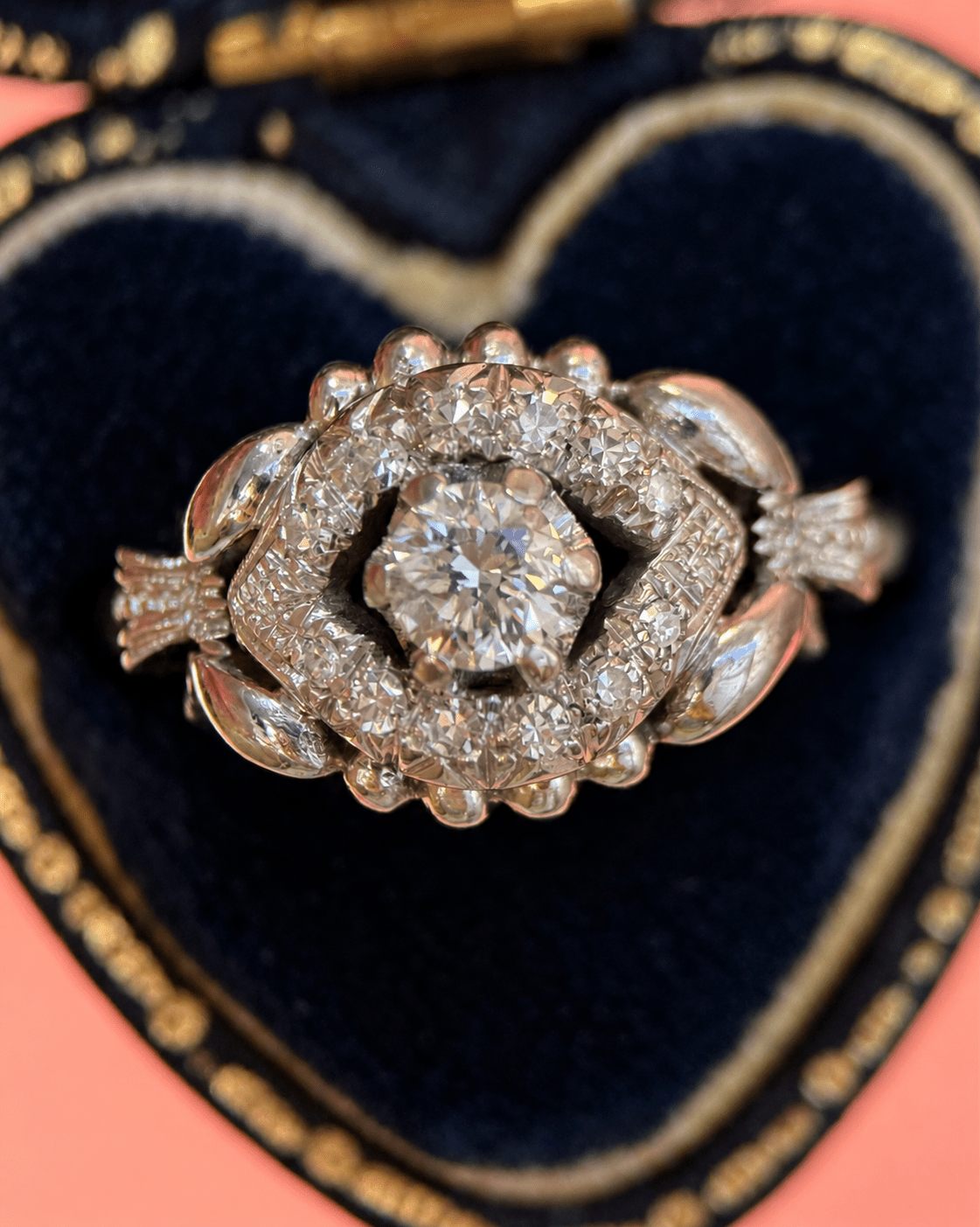 Bague Tank Diamants 5.84g "Sidoine" - Elliade Paris