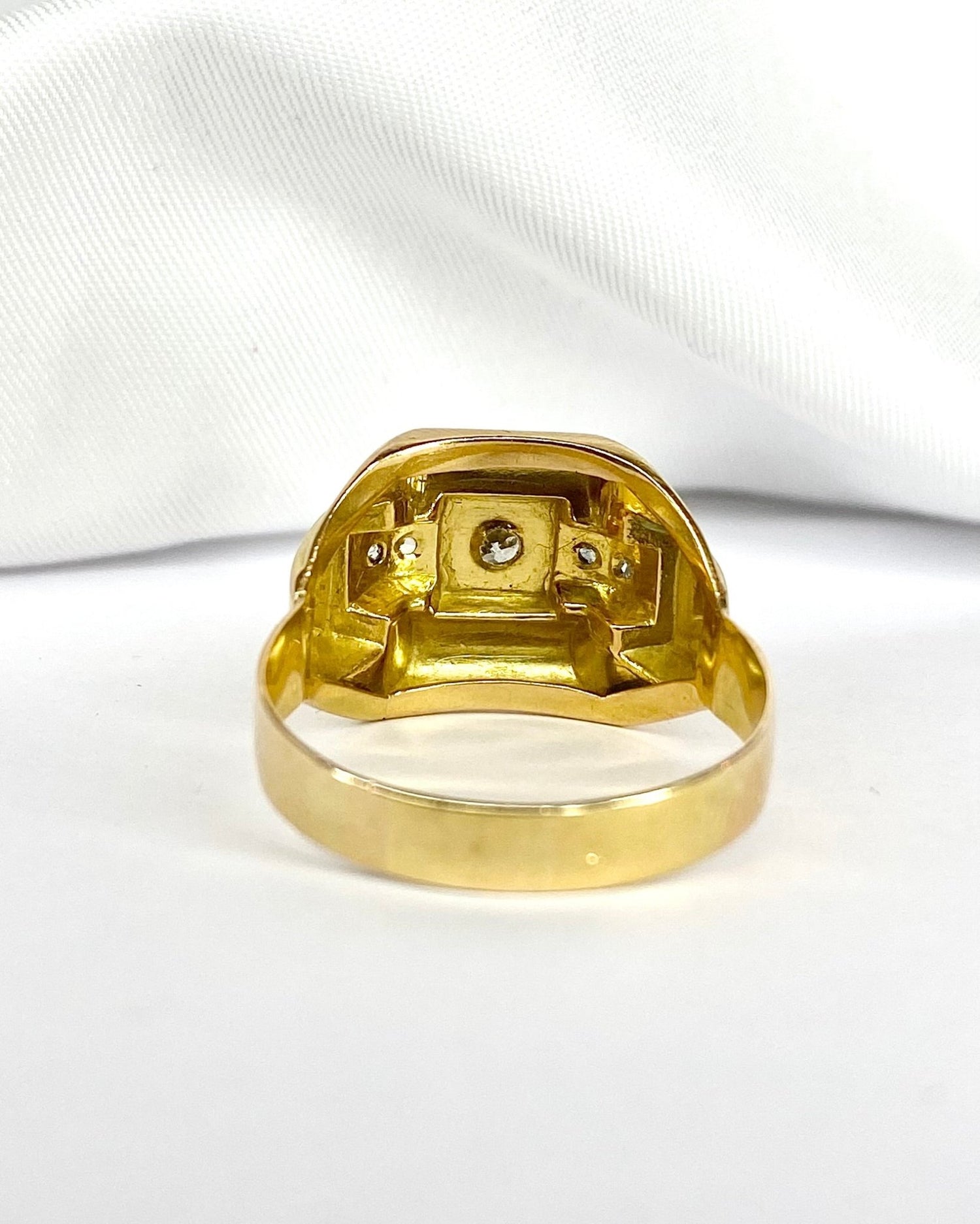 Bague Tank Diamants "Sofia" - Elliade Paris