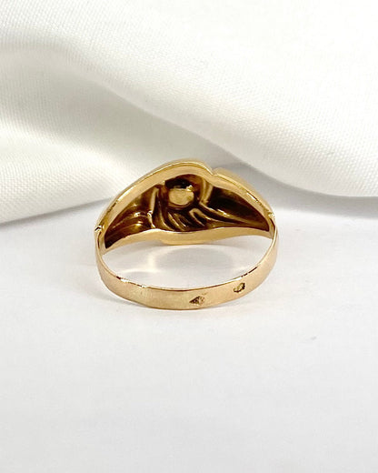 Bague Tank Perle &quot;Rachel&quot; - Elliade Paris