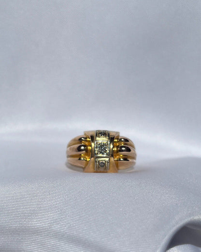 Anillo de tanque de diamantes &quot;Abby&quot;