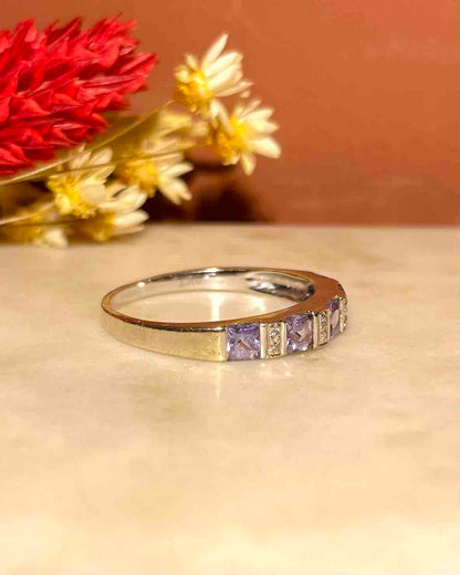 Demi Alliance Tanzanites &amp; Diamants &quot;Trissia&quot;