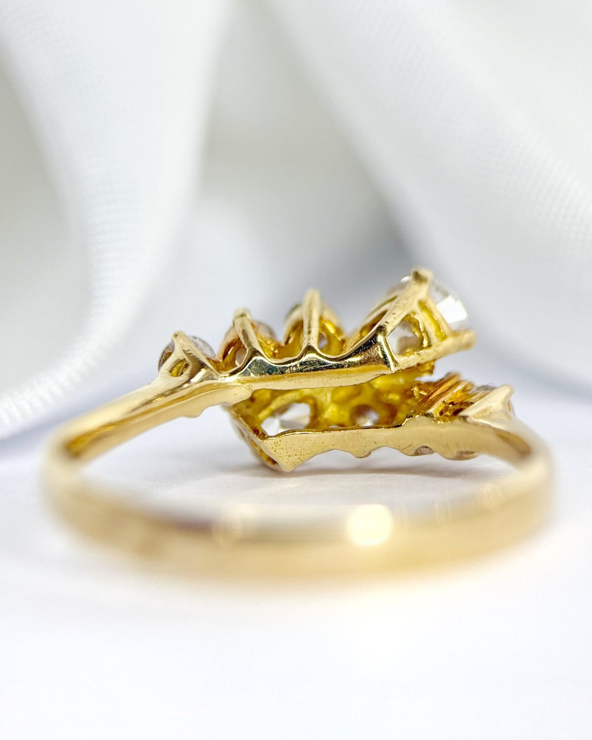 Bague Toi &amp; Moi Diamants 0.90 carat "Alice" - Elliade Paris