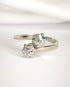 Bague Toi & Moi Diamants 1.16 carat "Livia" - Elliade Paris