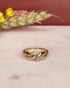 Bague Jonc Vintage Diamants "Colombe" - Elliade Paris