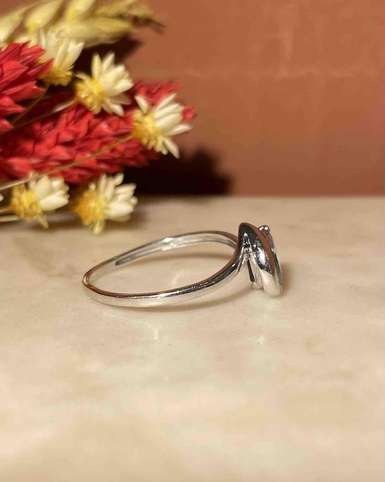 Bague Tourbillon Aigue - Marine &quot;Morgan&quot; - Elliade Paris