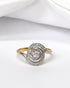 Bague Tourbillon Art Déco Diamants "Clémence" - Elliade Paris
