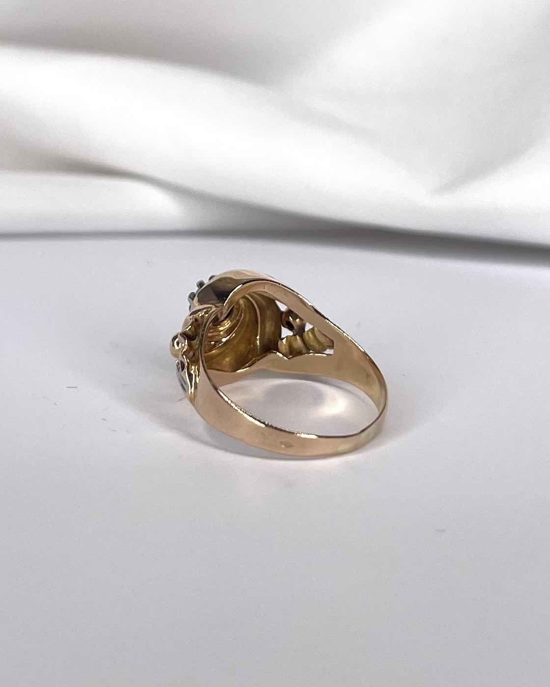 Bague Tourbillon Diamant &quot;Louise&quot; - Elliade Paris