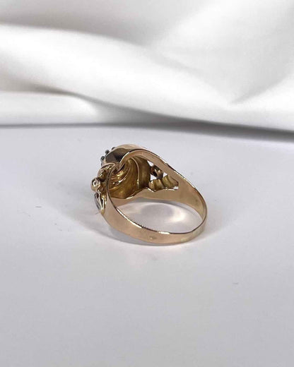 Bague Tourbillon Diamant &quot;Louise&quot; - Elliade Paris