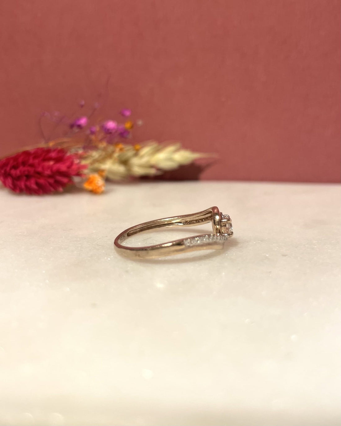 Bague Tourbillon Diamants &quot;Zaryna&quot; - Elliade Paris