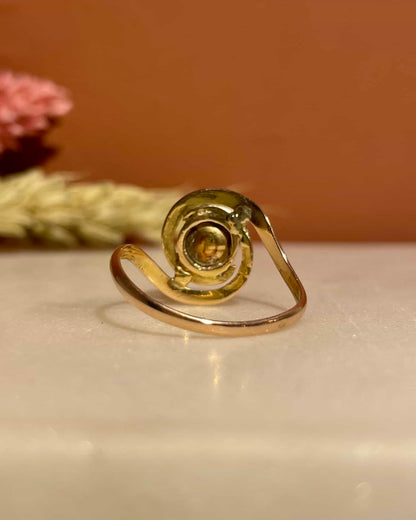 Bague Tourbillon Grenat 0.60 carat &quot;Linoa&quot;