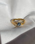 Bague tourbillon saphir & diamants "Kiara" - Elliade Paris