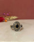 Bague Tourbillon Saphir et Diamants "Eryn" - Elliade Paris