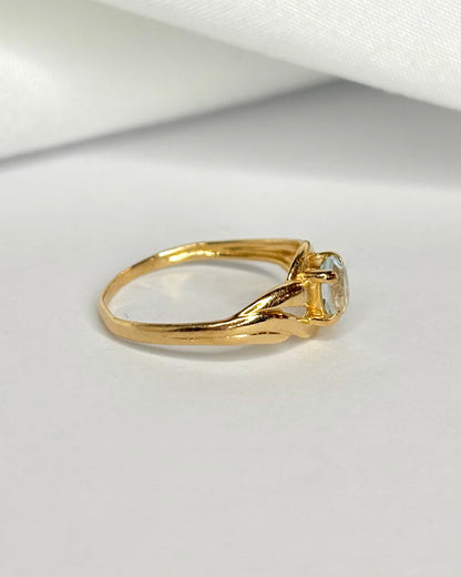 Bague Tourbillon Topaze 0.50 carat “Aynah” - Elliade Paris