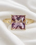 Bague Trilogie Amétrine 3.16 carat & Diamants "Nayra" - Elliade Paris