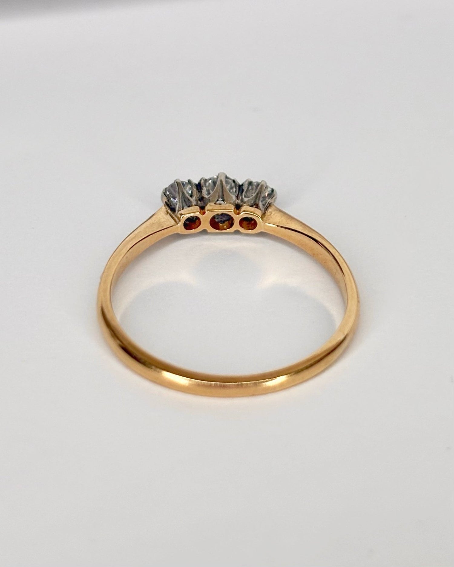 Bague Trilogie Diamants 0.25 carat "Tosca" - Elliade Paris