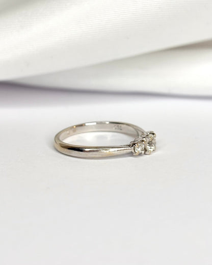 Bague Trilogie Diamants 0.30 carat "Kayla" - Elliade Paris