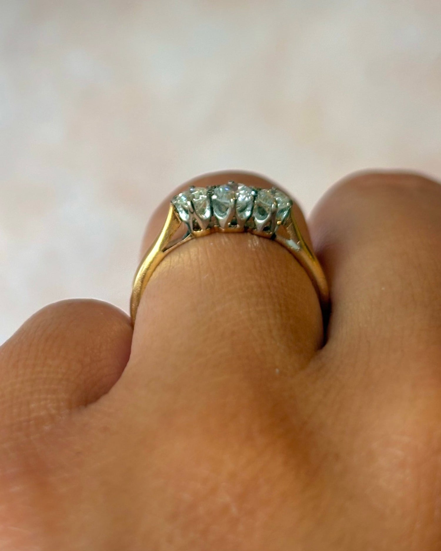 Bague Trilogie Diamants 0.31 carat "Samantha" - Elliade Paris