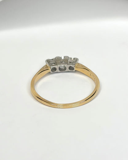 Bague Trilogie Diamants 0.34 carat "Amanda" - Elliade Paris