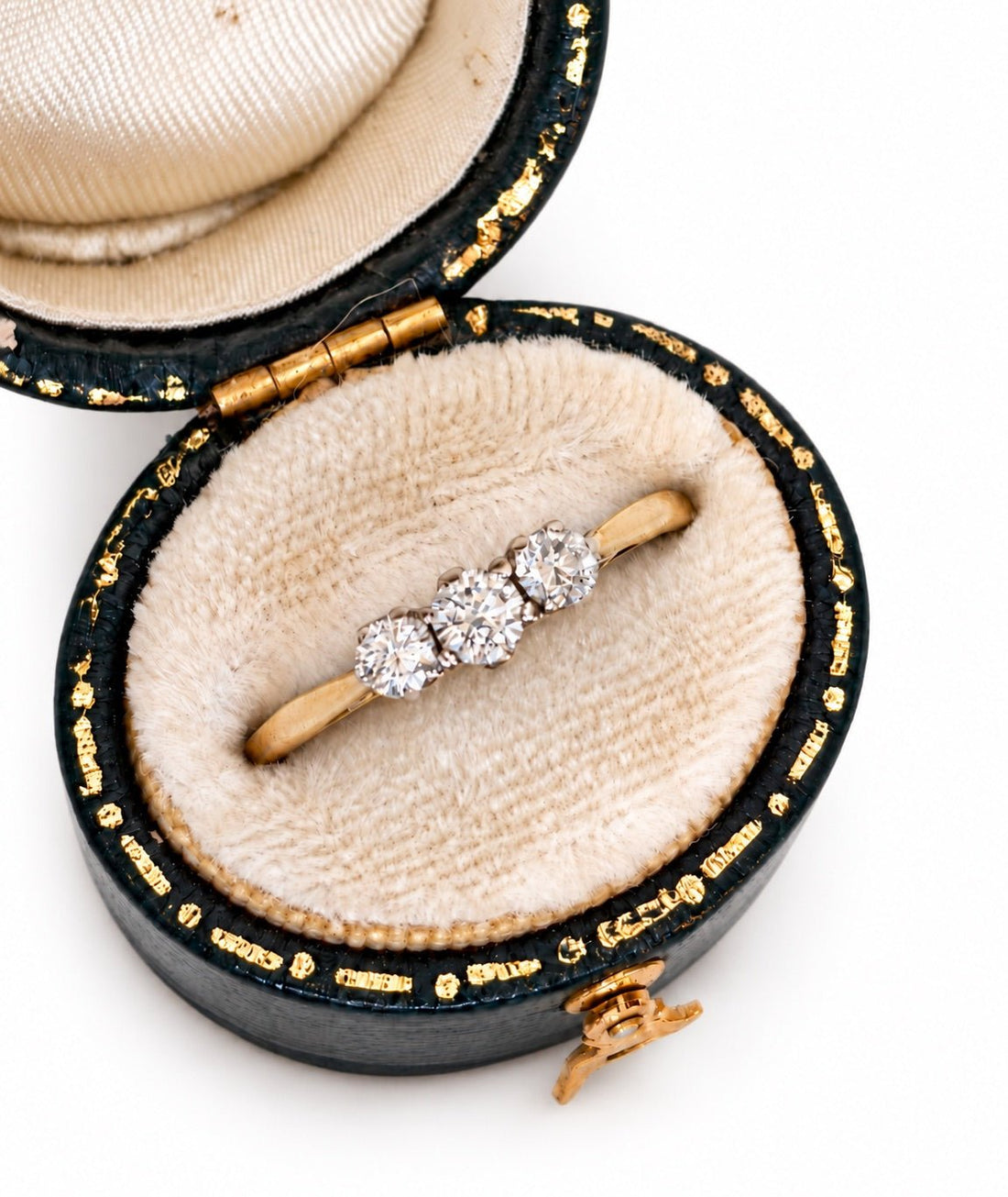 Bague Trilogie Diamants 0.37 carat "Emma" - Elliade Paris