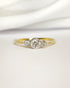 Bague Trilogie Diamants 0.39 carat "Salomé" - Elliade Paris