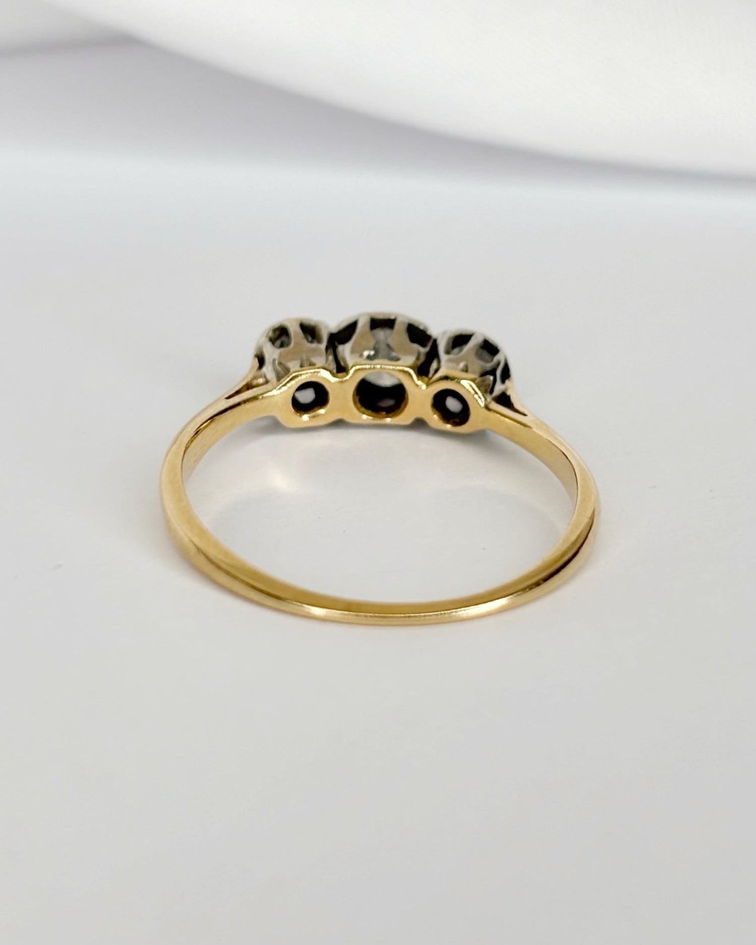 Bague Trilogie Diamants 0.40 carat "Ange" - Elliade Paris