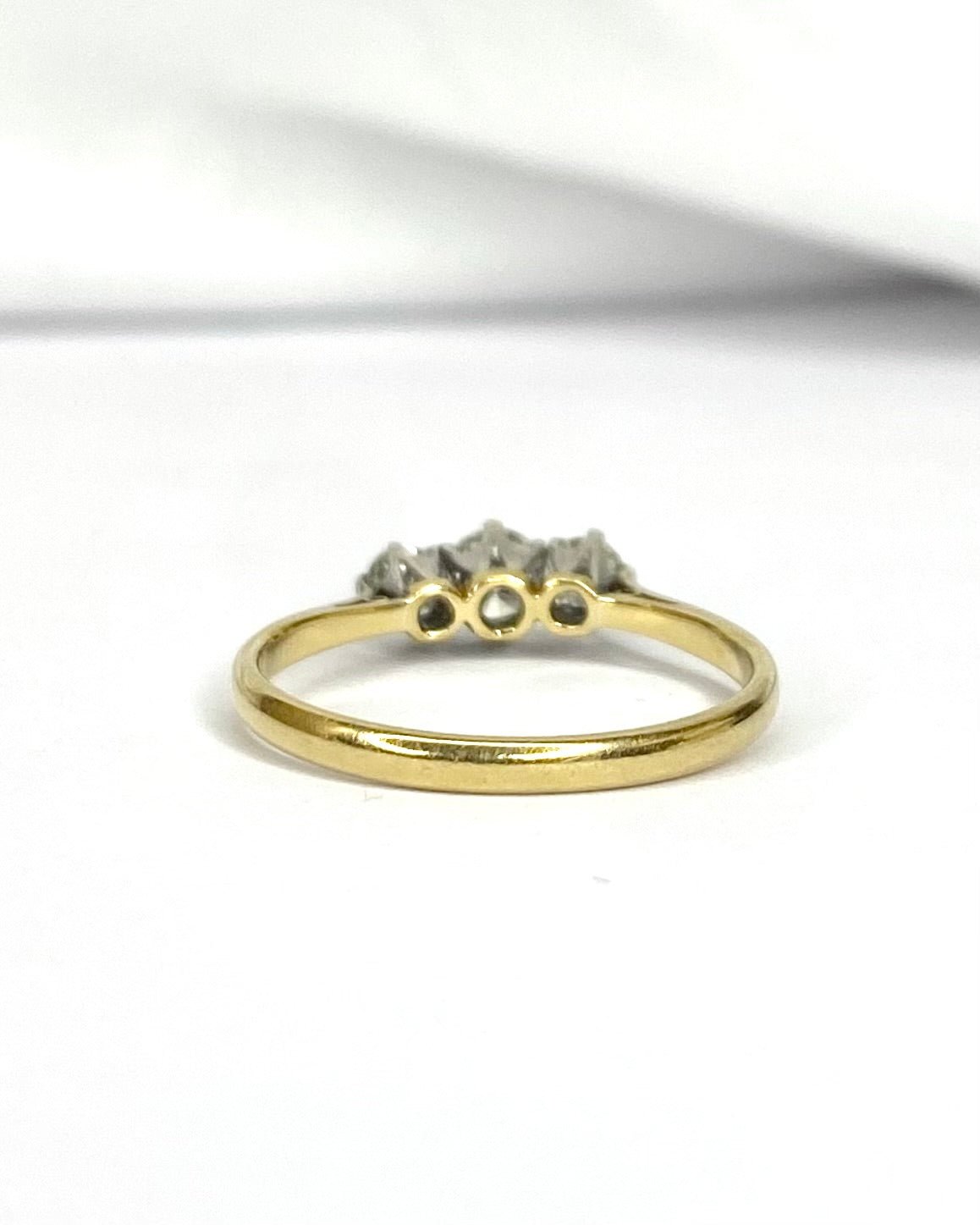 Bague Trilogie Diamants 0.43 carat "Camélia" - Elliade Paris