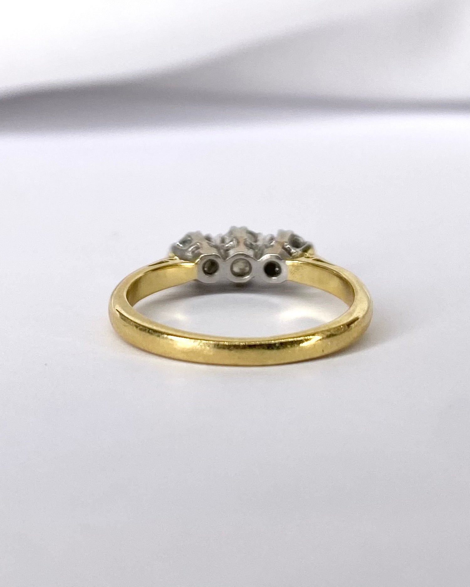 Bague Trilogie Diamants 0.45 carat "Zoé" - Elliade Paris