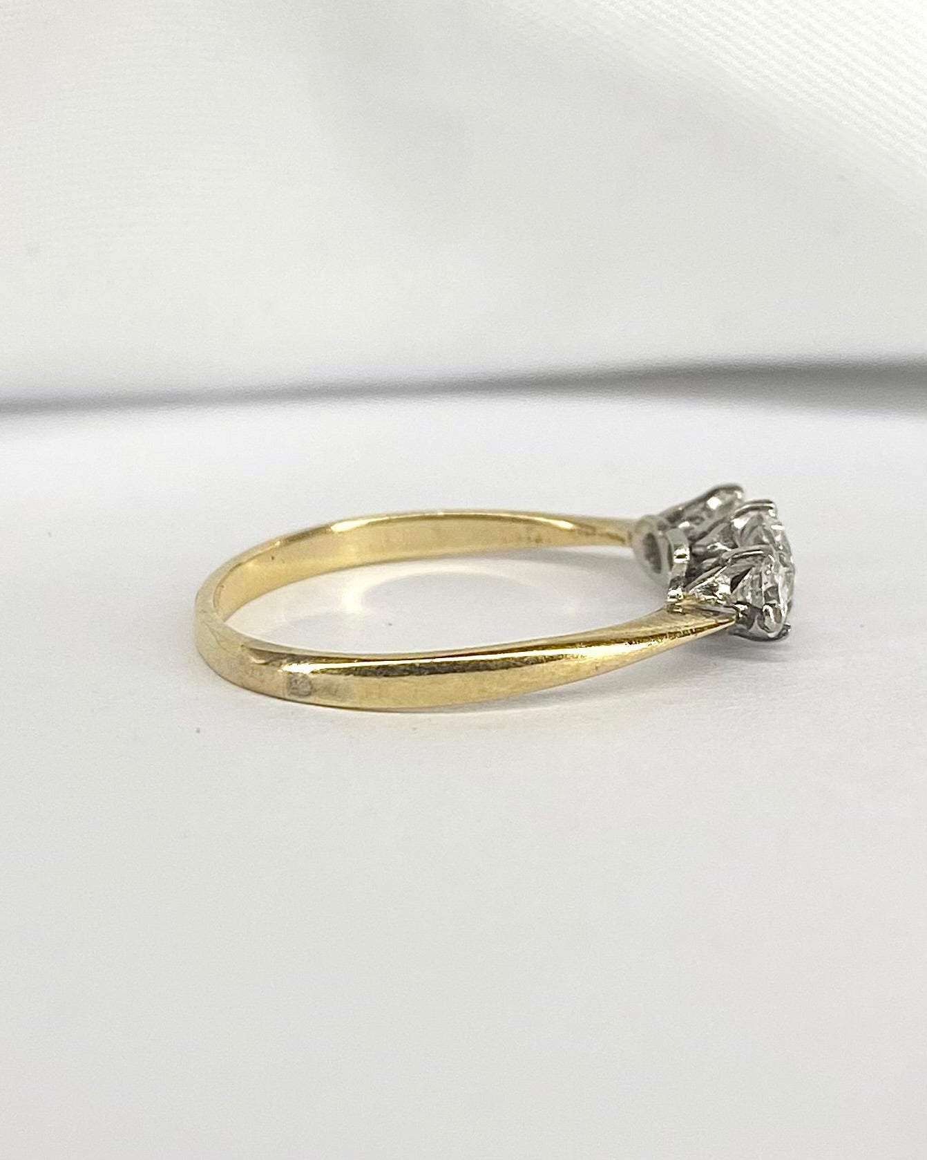 Bague Trilogie Diamants 0.53 carat "Carolina" - Elliade Paris