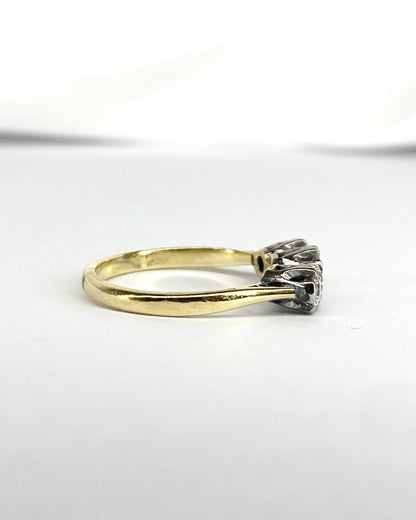 Bague Trilogie Diamants 0.57 carat "Oriane" - Elliade Paris