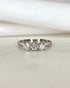 Bague Trilogie Diamants 0.57 carat "Paloma" - Elliade Paris