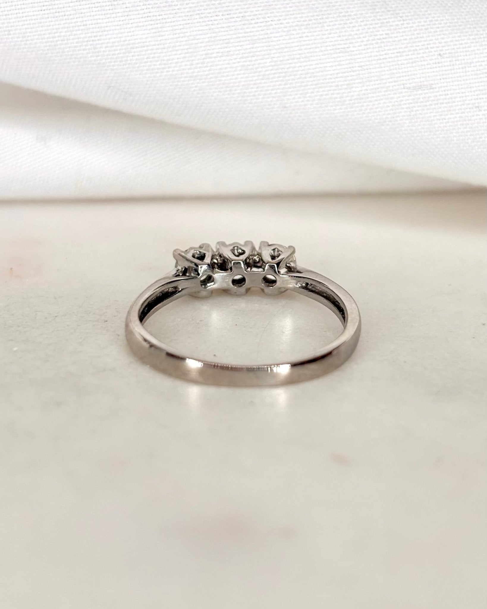 Bague Trilogie Diamants 0.57 carat "Paloma" - Elliade Paris