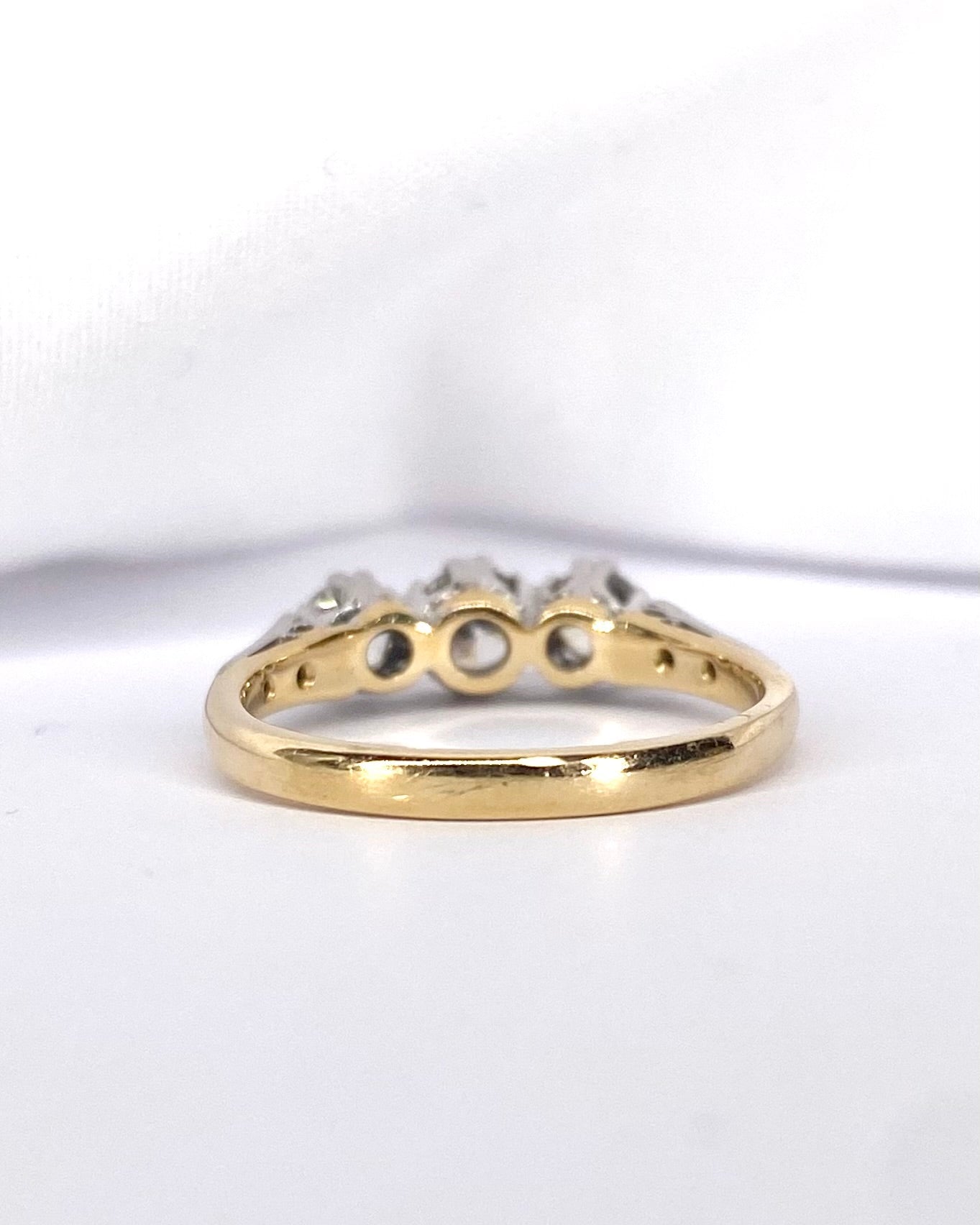 Bague Trilogie Diamants 0.68 carat "Enea" - Elliade Paris