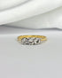 Bague Trilogie Diamants 0.68 carat "Lydiane" - Elliade Paris