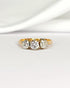 Bague Trilogie Diamants 0.70 carat "Vanessa" - Elliade Paris