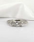 Bague Trilogie Diamants 0.72 carat "Galinda" - Elliade Paris