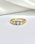Bague Trilogie Diamants 0.75 carat "Simone" - Elliade Paris