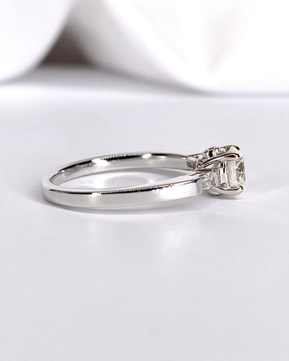 Bague Trilogie Diamants 0.80 carat "Isadora" - Elliade Paris