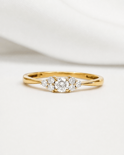 Bague Trilogie Diamants "Alice" - Elliade Paris