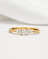 Bague Trilogie Diamants "Alice" - Elliade Paris