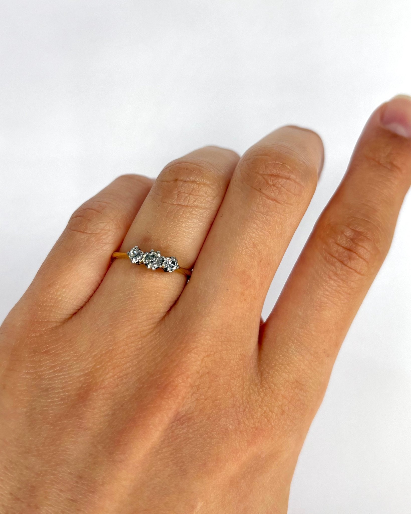 Bague Trilogie Diamants "Faia" - Elliade Paris