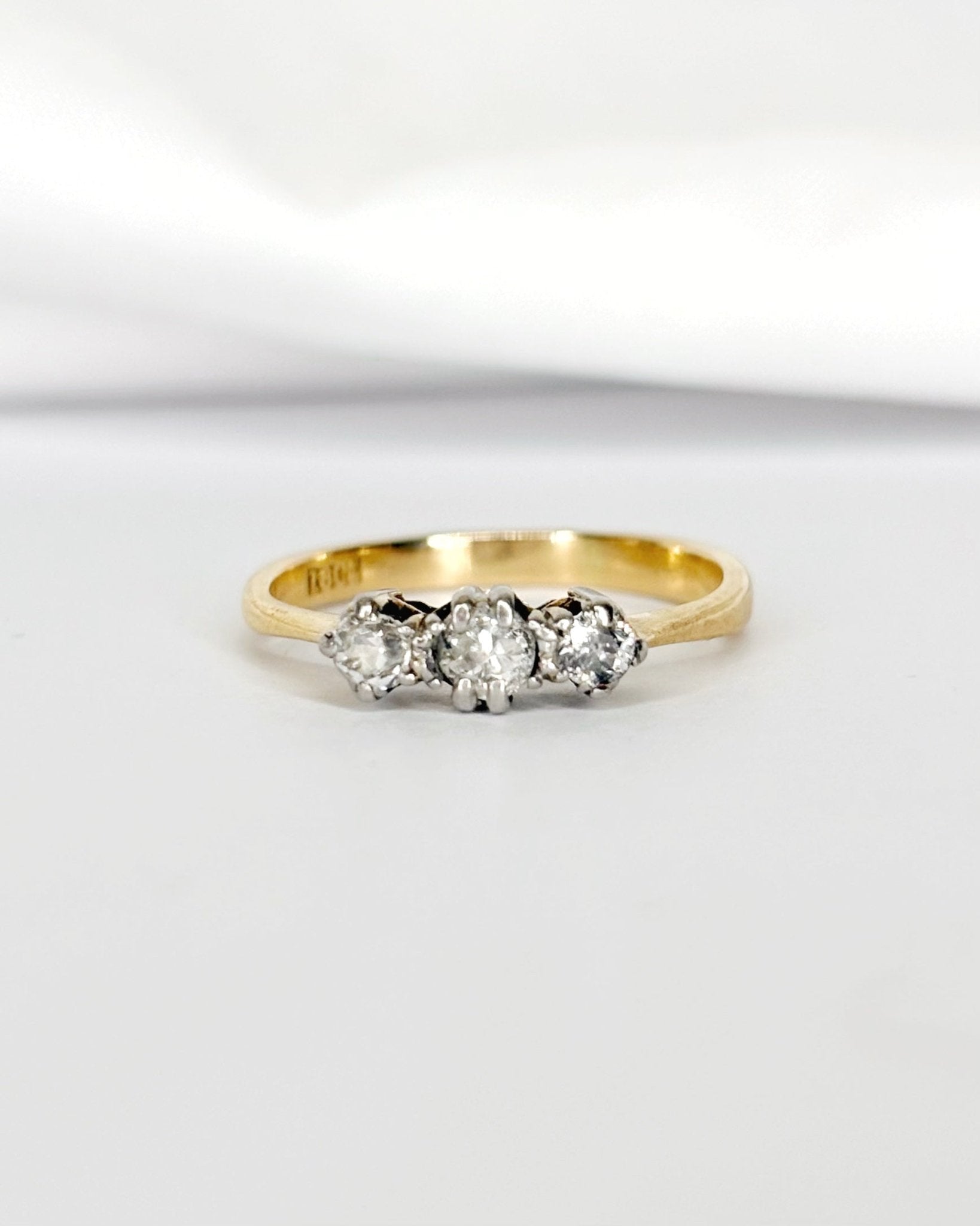 Bague Trilogie Diamants "Faia" - Elliade Paris