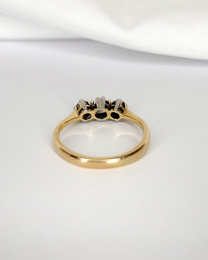 Bague Trilogie Diamants "Faia" - Elliade Paris