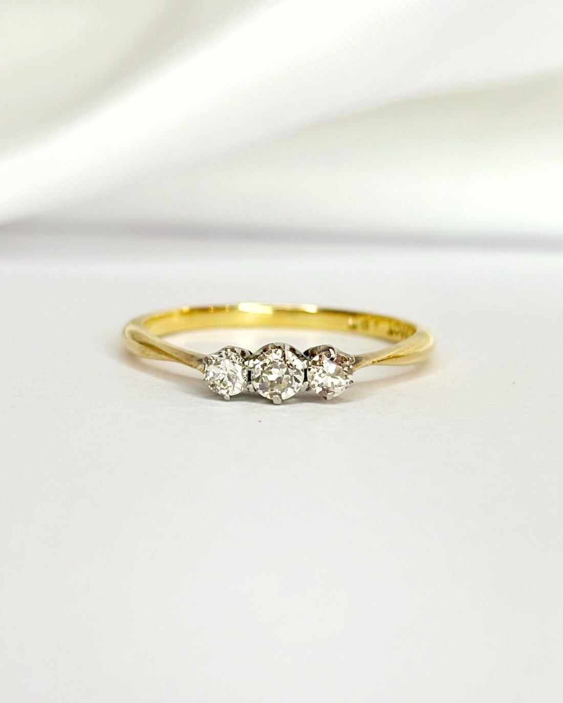 Bague Trilogie Diamants "Fiona" - Elliade Paris