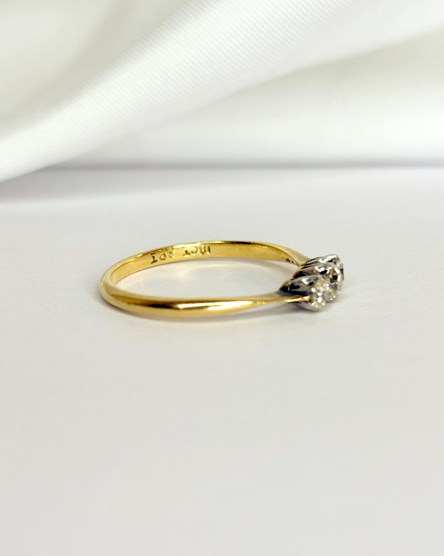 Bague Trilogie Diamants "Fiona" - Elliade Paris