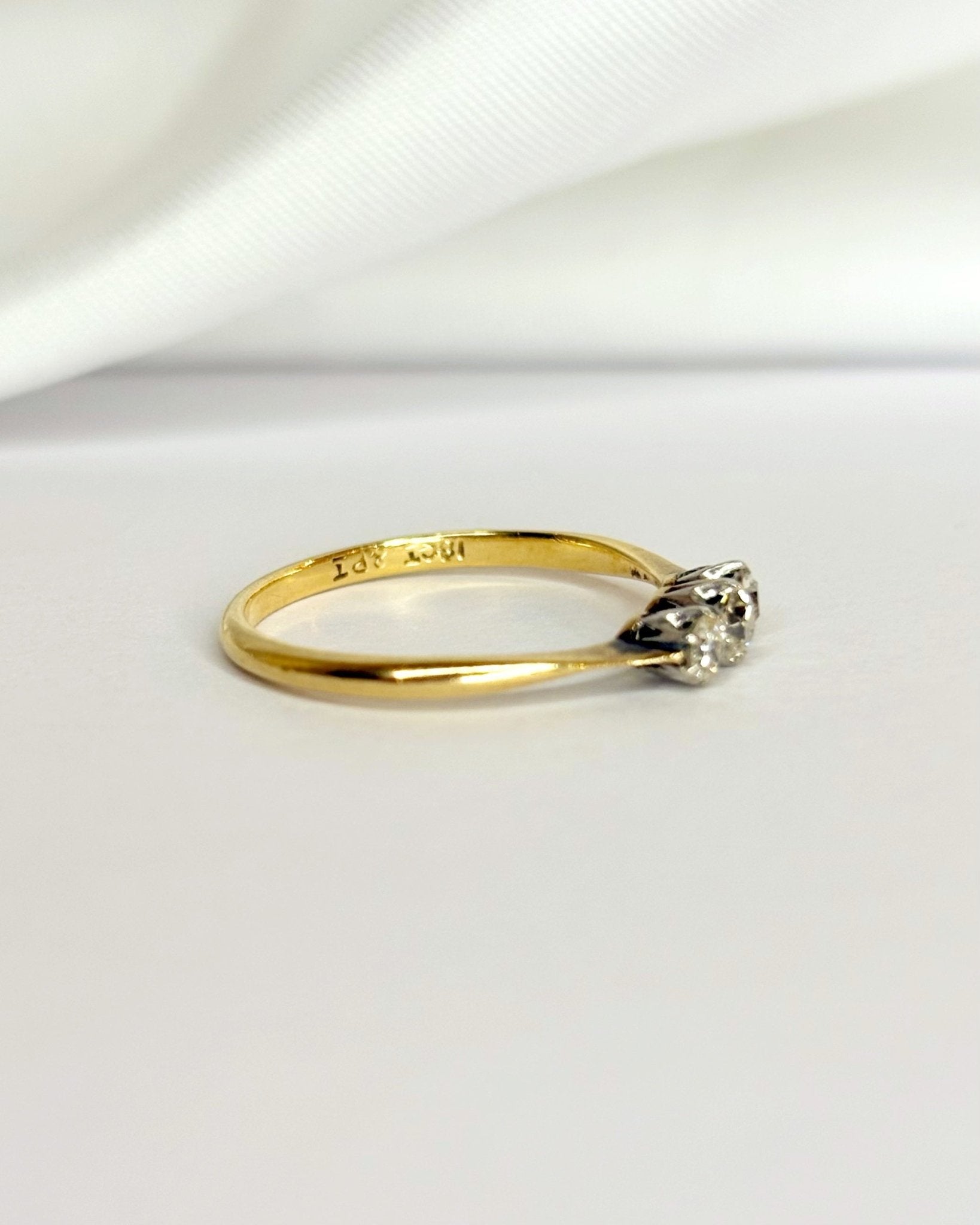 Bague Trilogie Diamants "Fiona" - Elliade Paris