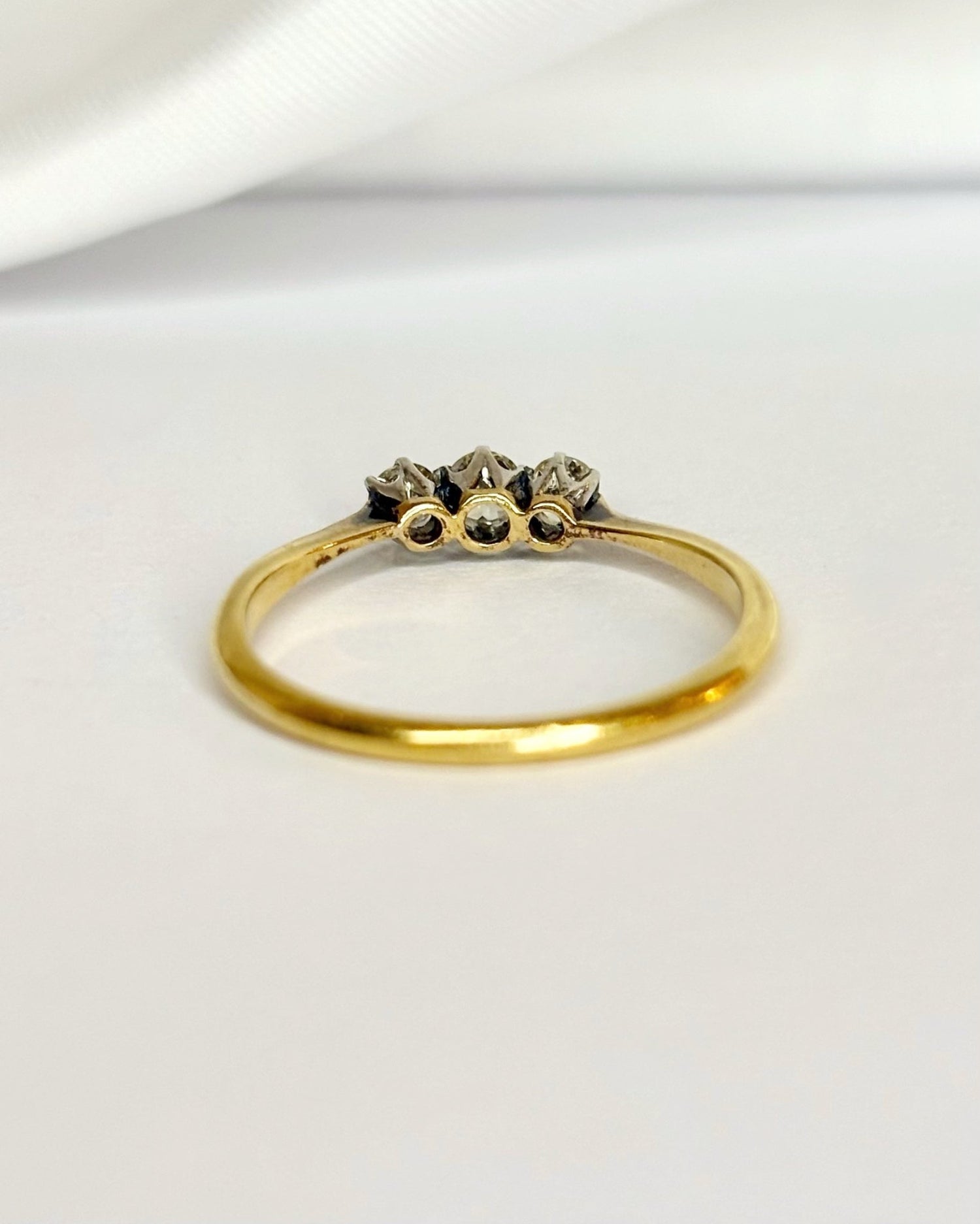 Bague Trilogie Diamants "Fiona" - Elliade Paris