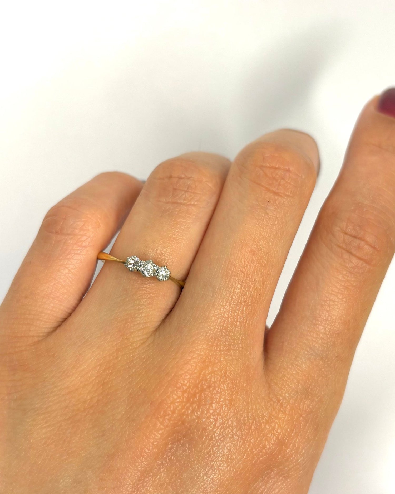 Bague Trilogie Diamants "Fiona" - Elliade Paris