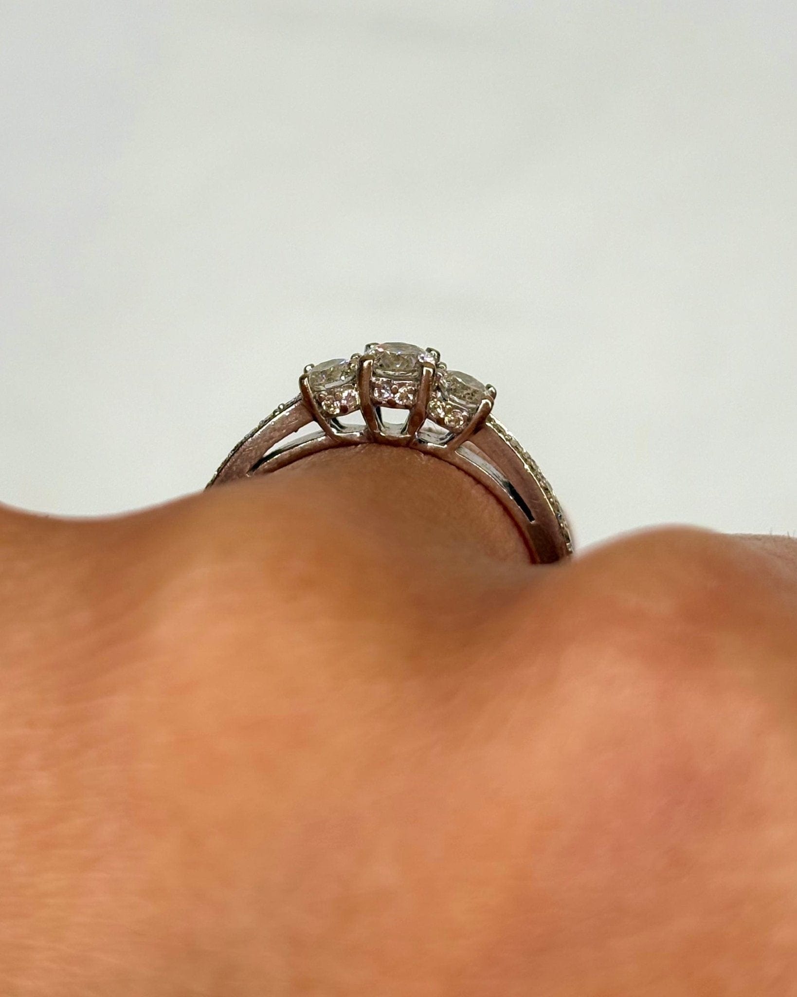 Bague Trilogie Diamants "Inaya" - Elliade Paris