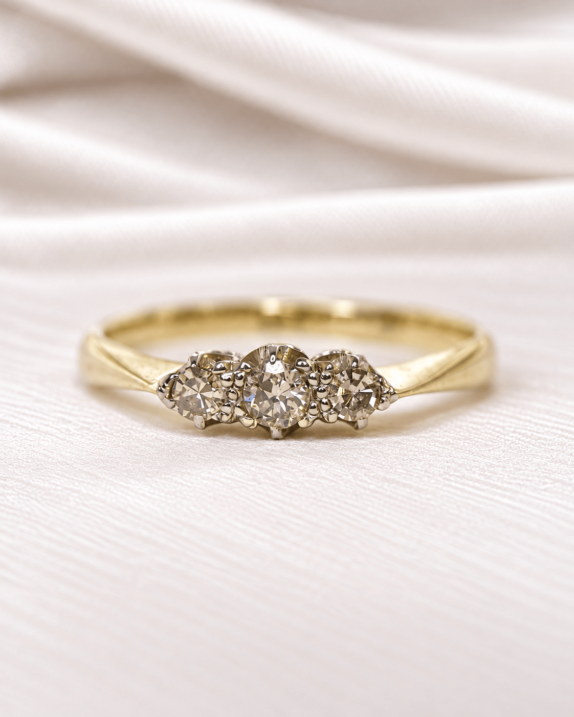 Bague Trilogie Diamants "Lola" - Elliade Paris