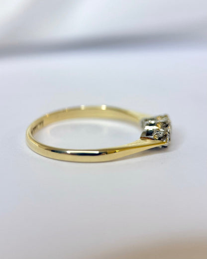Bague Trilogie Diamants "Lola" - Elliade Paris